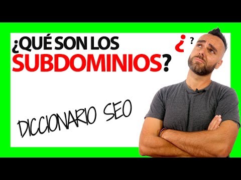 ¿Qué son los SUBDOMINIOS?