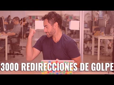 3000 REDIRECCIONES DE GOLPE - Proyecto Recetas 003 - #RomuTV Ep. 27