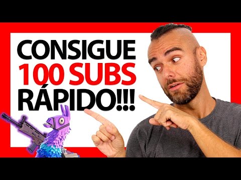 Cómo GANAR 100 SUSCRIPTORES RÁPIDO en YouTube 🚀!!! - Cómo ser Youtuber #002