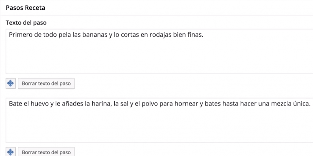 fields pasos pasos-recetas