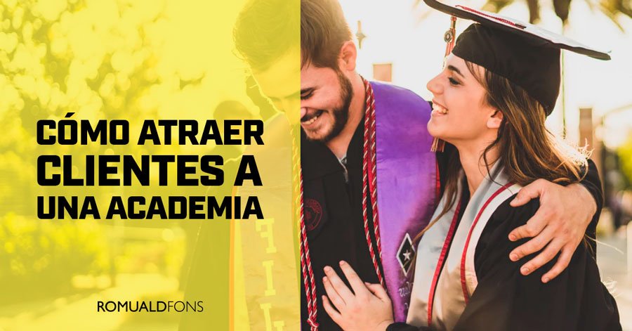 atraer clientes a una academia