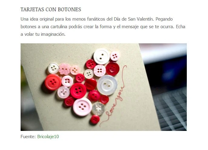 Contenidos estacionales