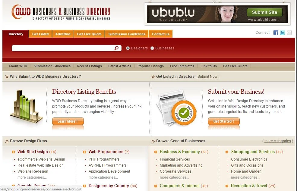 Directorios temáticos