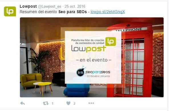 Resumen de un evento