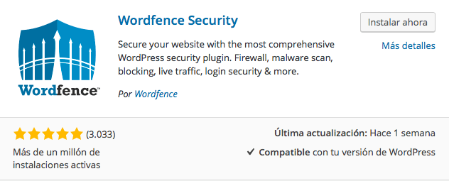 plugin wordfence security