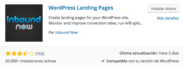 plugin wordpress landing pages