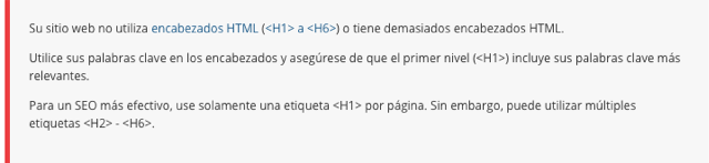 análisis de metas woorank