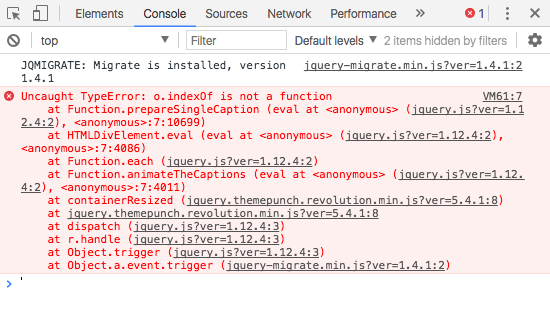 cómo detectar errores de javascript