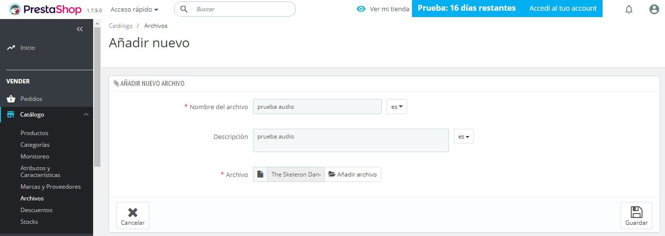 archivos prestashop ready