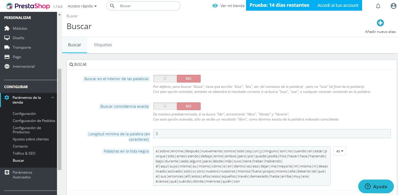 buscar prestashop ready