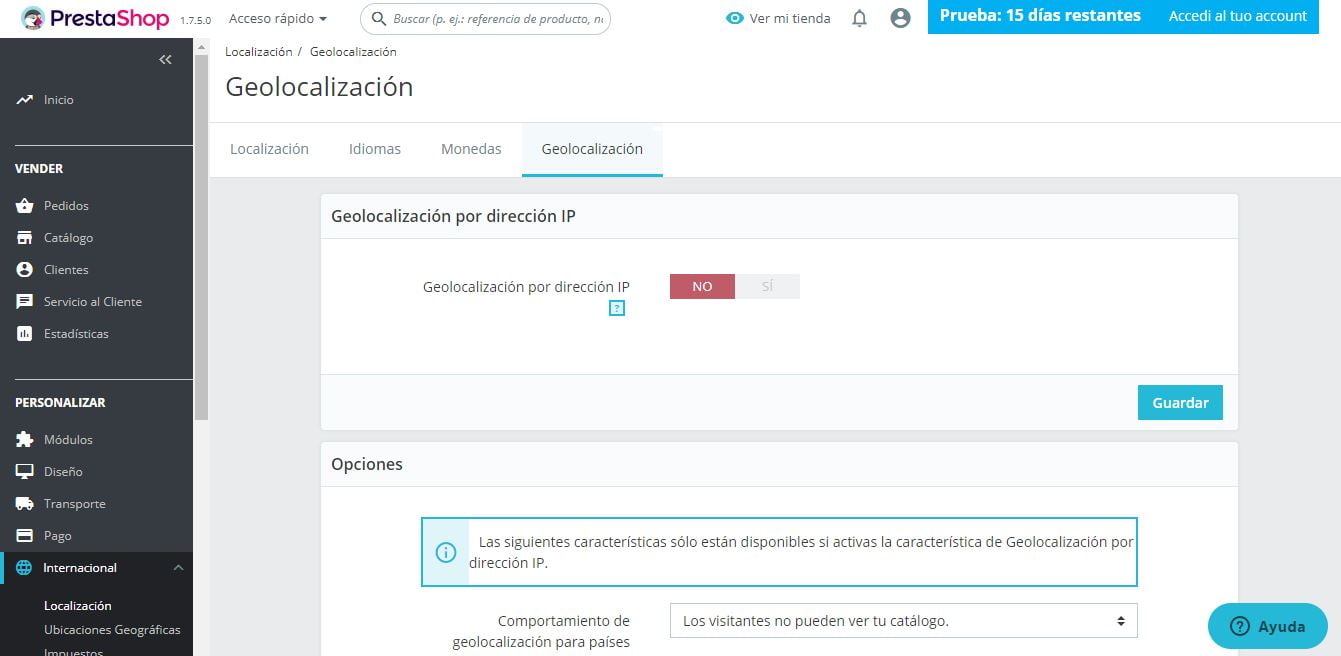 geolocalizacion prestashop ready