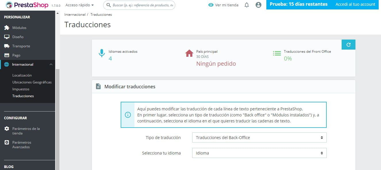 traducciones prestashop ready