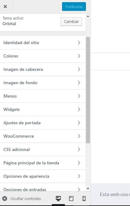 personalizar desde plantilla