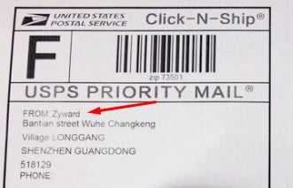 etiquetado y envío del producto dropshipping