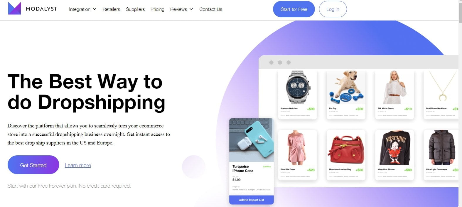 proveedores dropshipping modalyst